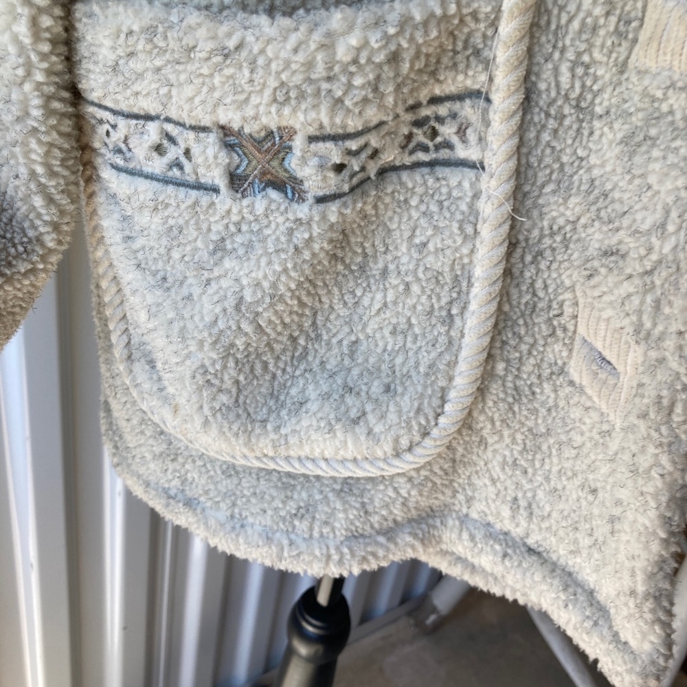 Winter Fleece Sherpa Coat 1980s Two Available - Picture 5 of 13